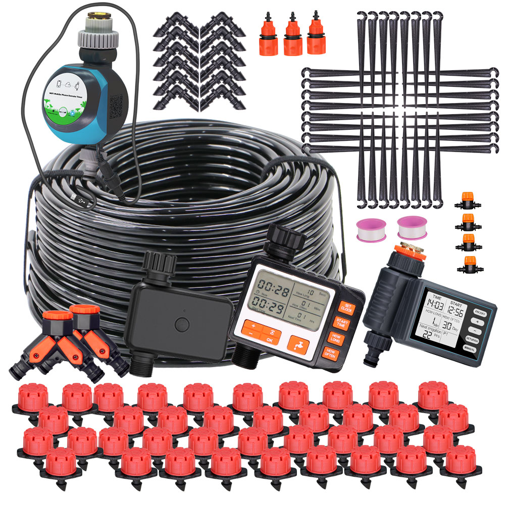 Urban Farming System - 50-5M 1/4 ''gocciolatori regolabili per tubi