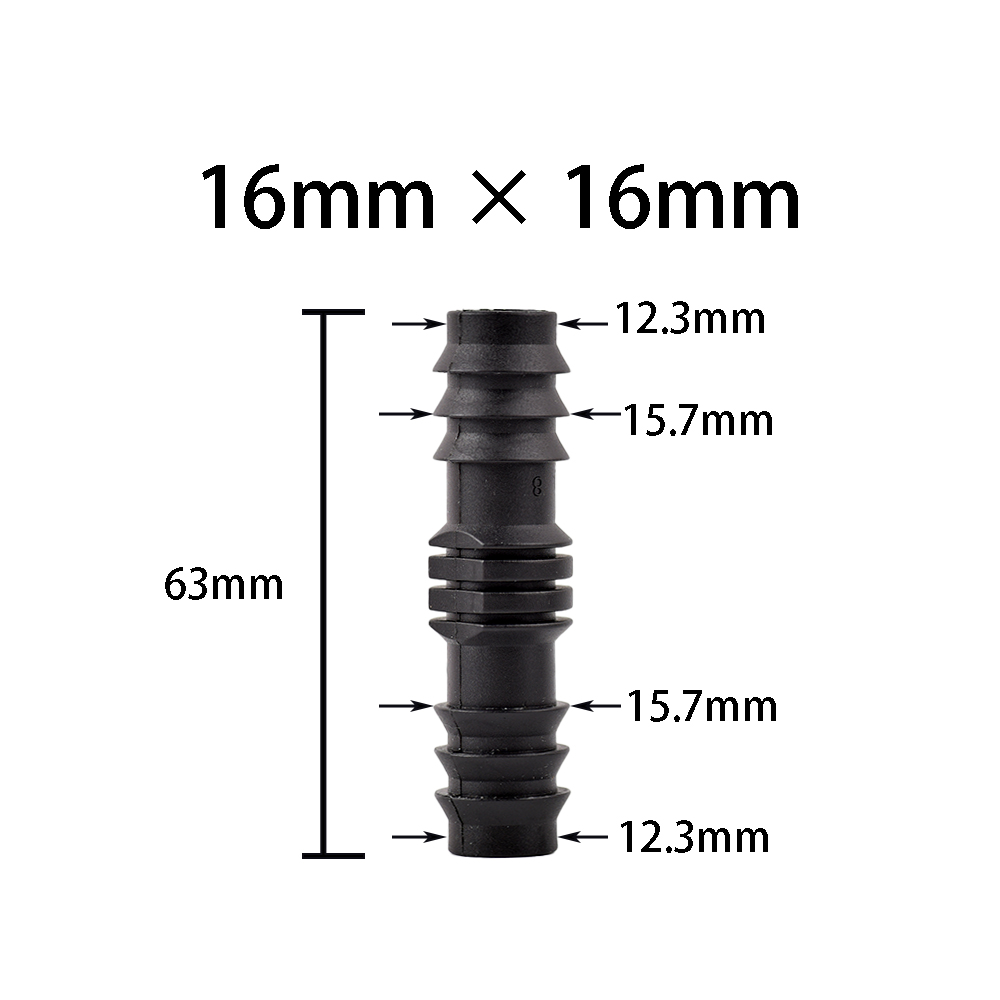 PE tubo Barb connettore 16mm 2 - Urban Farming System recensione e prezzo