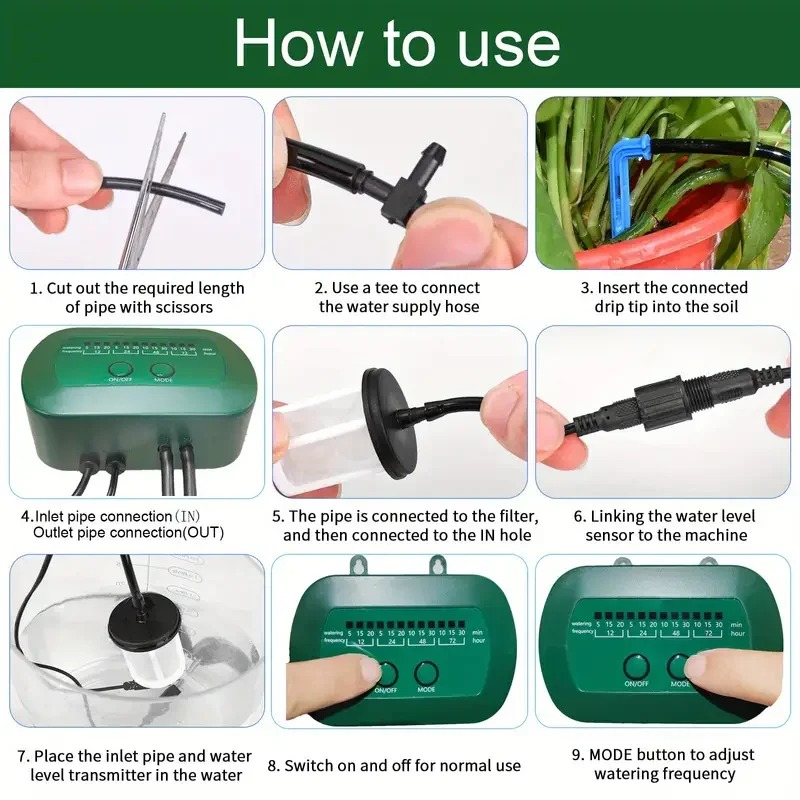 Kit di irrigazione solare inte - Urban Farming System recensione e prezzo